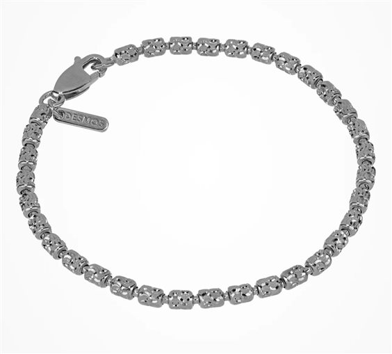 Bracciale Desmos Uomo in Argento BARREL TYPHOON 3 GM 21,5 - BARREL TYPHOON 3 GM 21,5